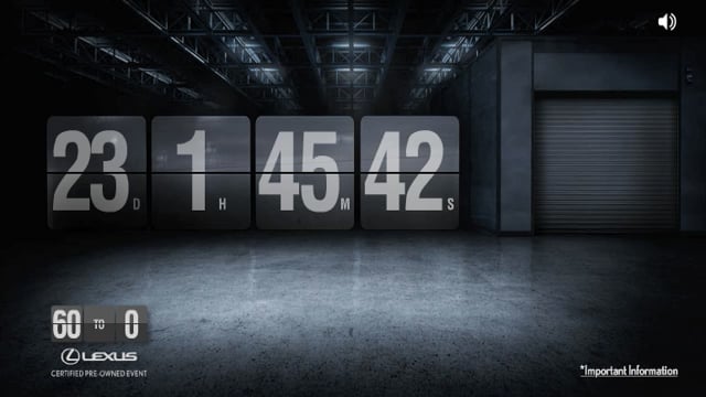 Lexus commercial “Juggling”, directed by Thomas Richter