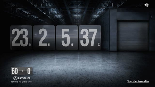 Lexus commercial “Stare”, directed by Thomas Richter